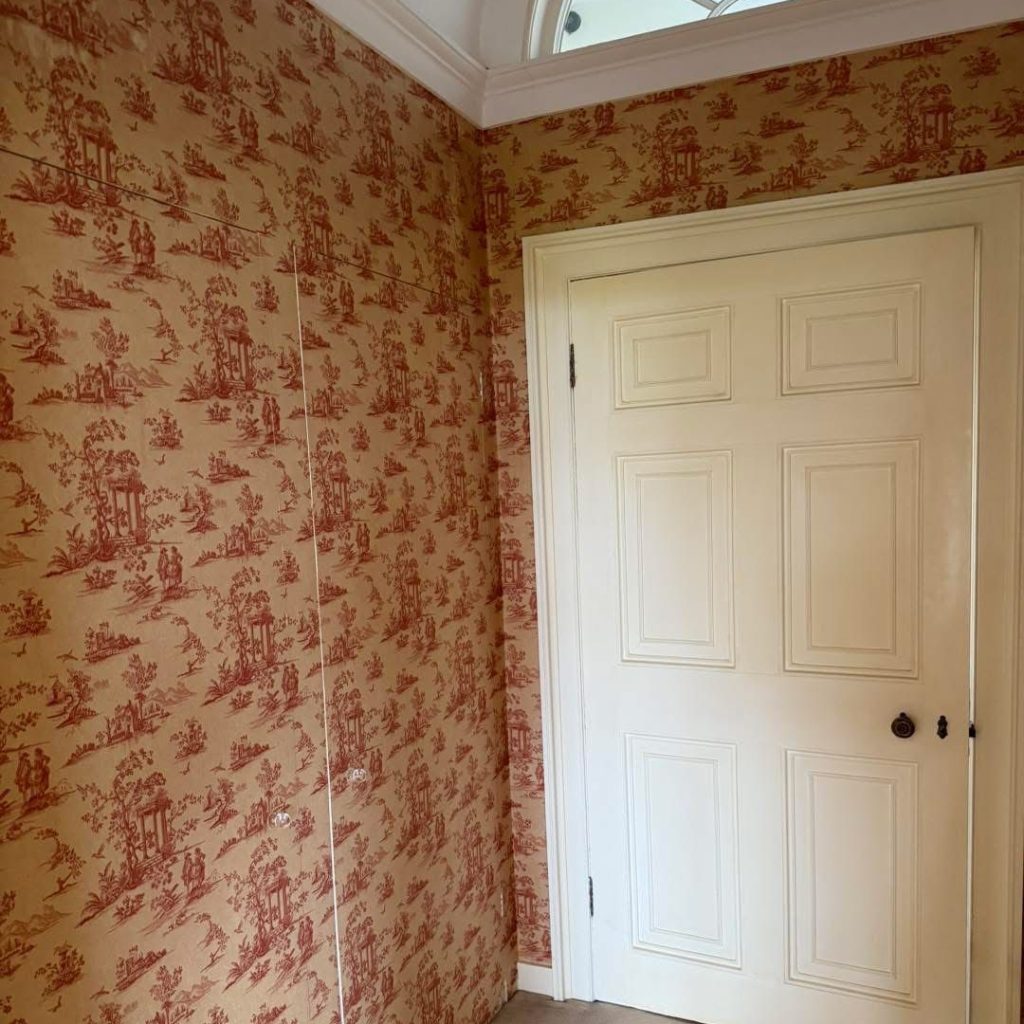 wallpapering doors in stansted