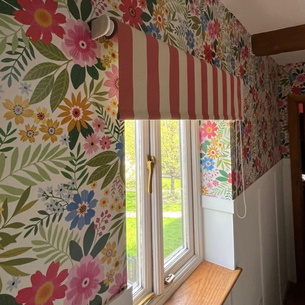 bright wallpaper install in stansted